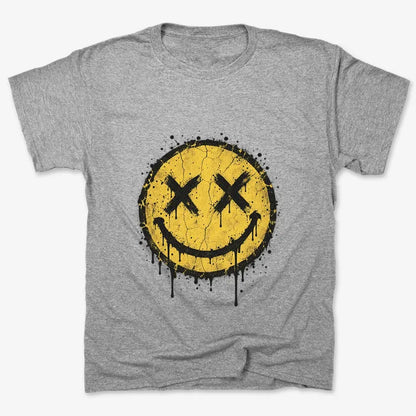 Grunge Revival Tour Tee-Men's T-Shirt-Gray Heather