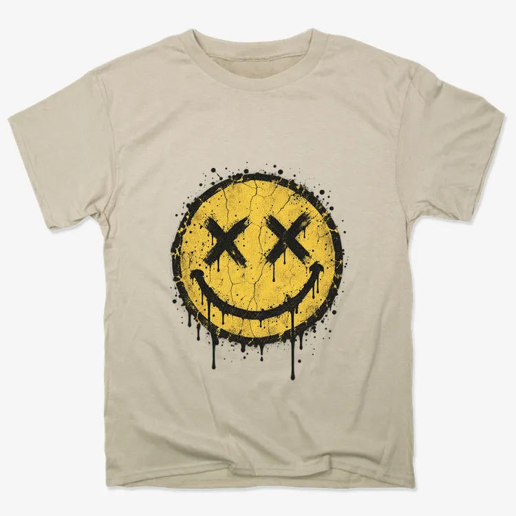 Grunge Revival Tour Tee-Men's T-Shirt-Sand