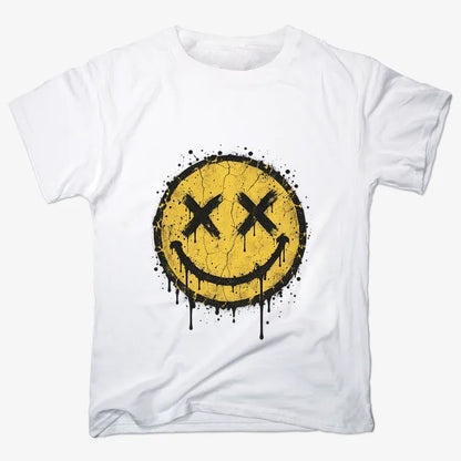 Grunge Revival Tour Tee-Men's T-Shirt-White