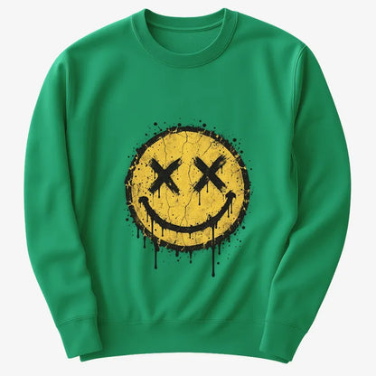 Grunge Revival Tour Tee-Sweater-Green