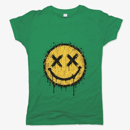 Grunge Revival Tour Tee-Women's T-Shirt-Lucky Green