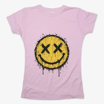 Grunge Revival Tour Tee-Women's T-Shirt-Soft Pink