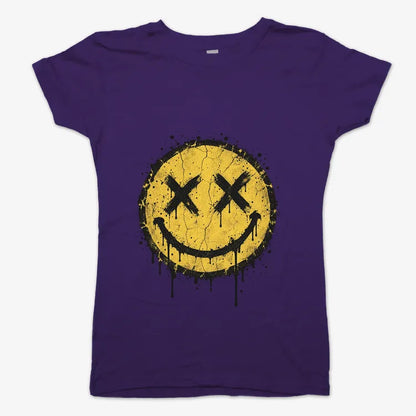 Grunge Revival Tour Tee-Women's T-Shirt-Violet