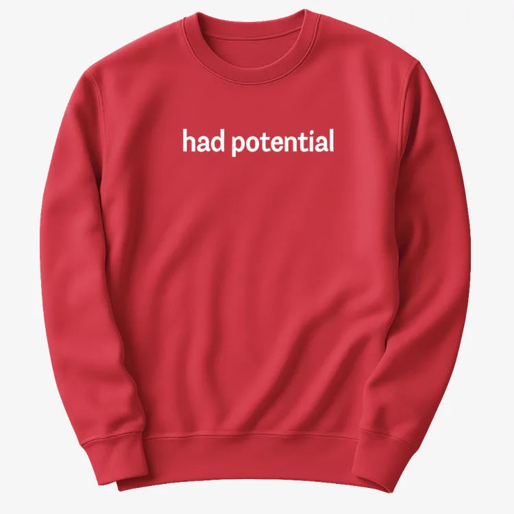 Had Potential-Sweater-Red