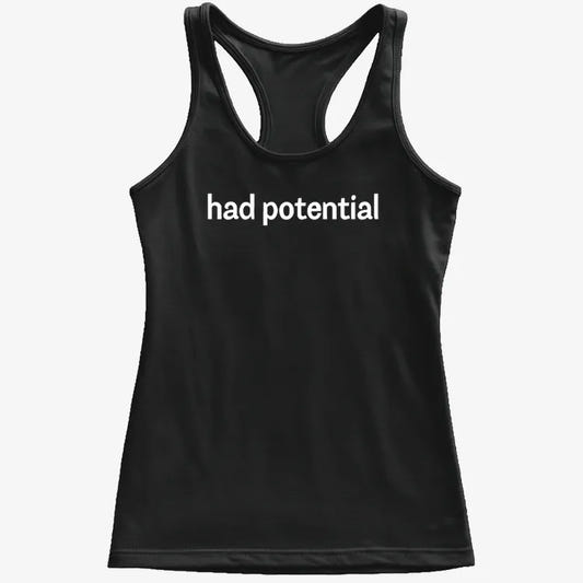 Had Potential-Women's Tank Top-Midnight