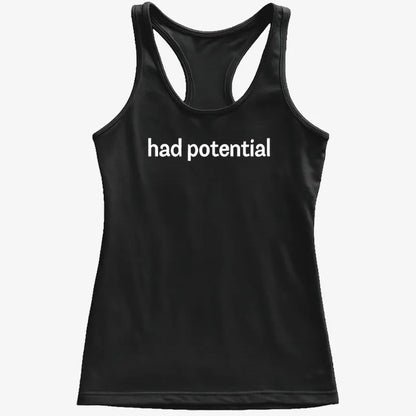 Had Potential-Women's Tank Top-Midnight