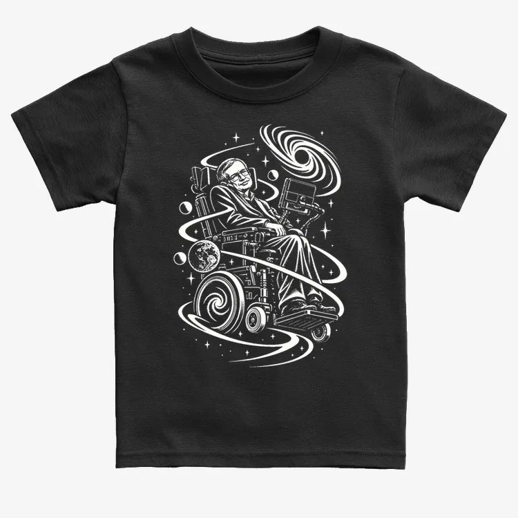 Hawking Tribute-Kids T-Shirt-Black