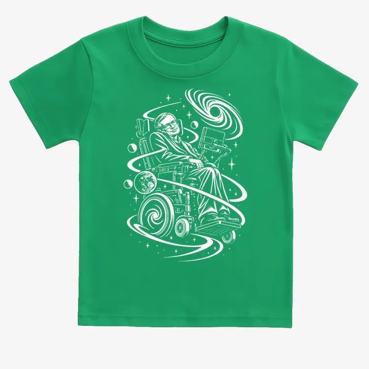 Hawking Tribute-Kids T-Shirt-Green