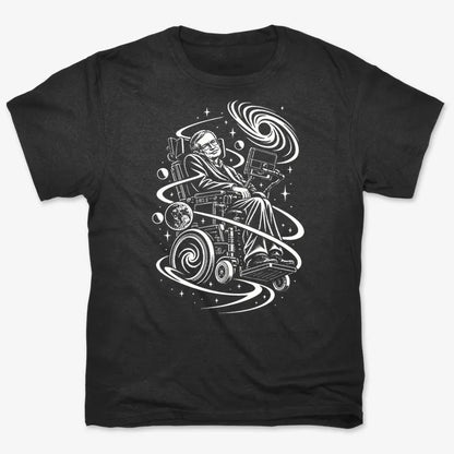 Hawking Tribute-Unisex Heavyweight T-Shirt-Black