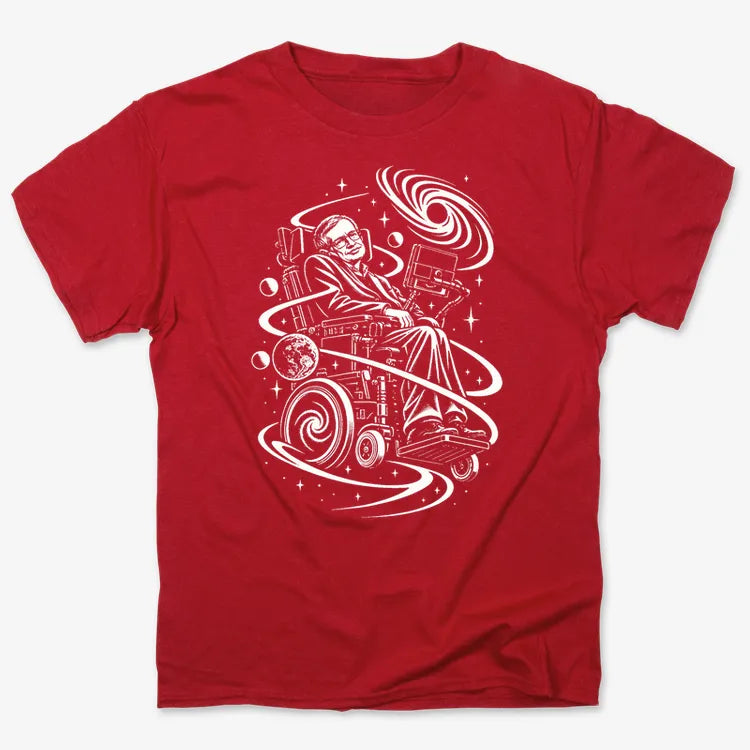 Hawking Tribute-Unisex Heavyweight T-Shirt-Red