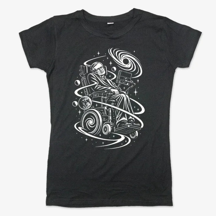 Hawking Tribute-Women's T-Shirt-Midnight