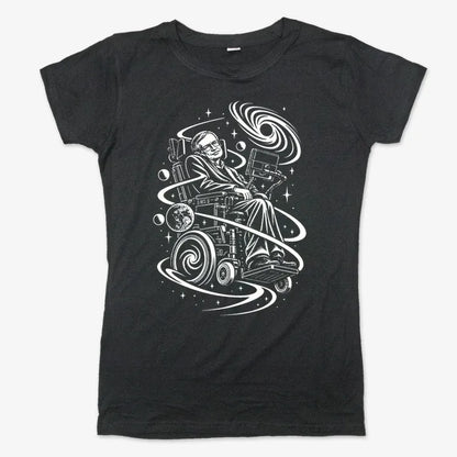Hawking Tribute-Women's T-Shirt-Midnight
