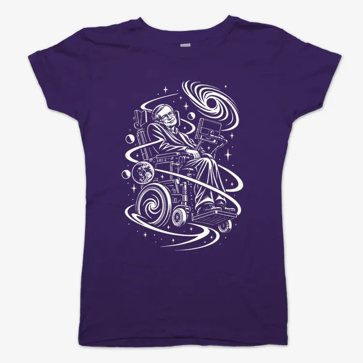 Hawking Tribute-Women's T-Shirt-Violet
