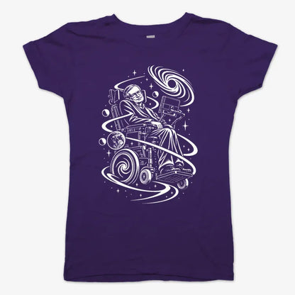 Hawking Tribute-Women's T-Shirt-Violet