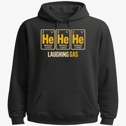 He He He Laughing Gas-Hoodie-Black