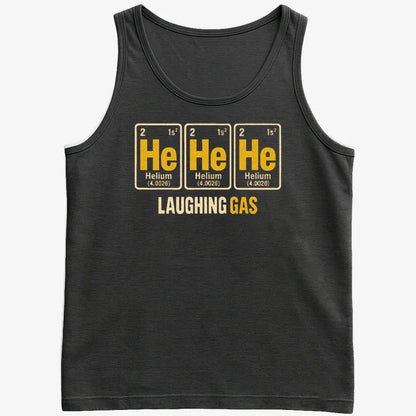 He He He Laughing Gas-Men's Tank Top-Black
