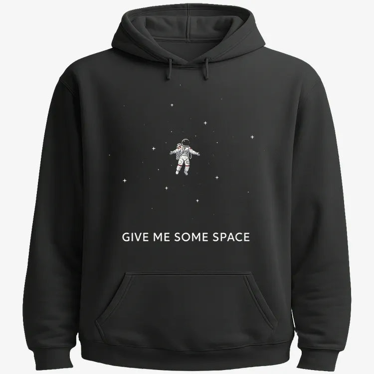 Give Me Some Space-Hoodie-Black