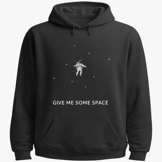 Give Me Some Space-Hoodie-Black