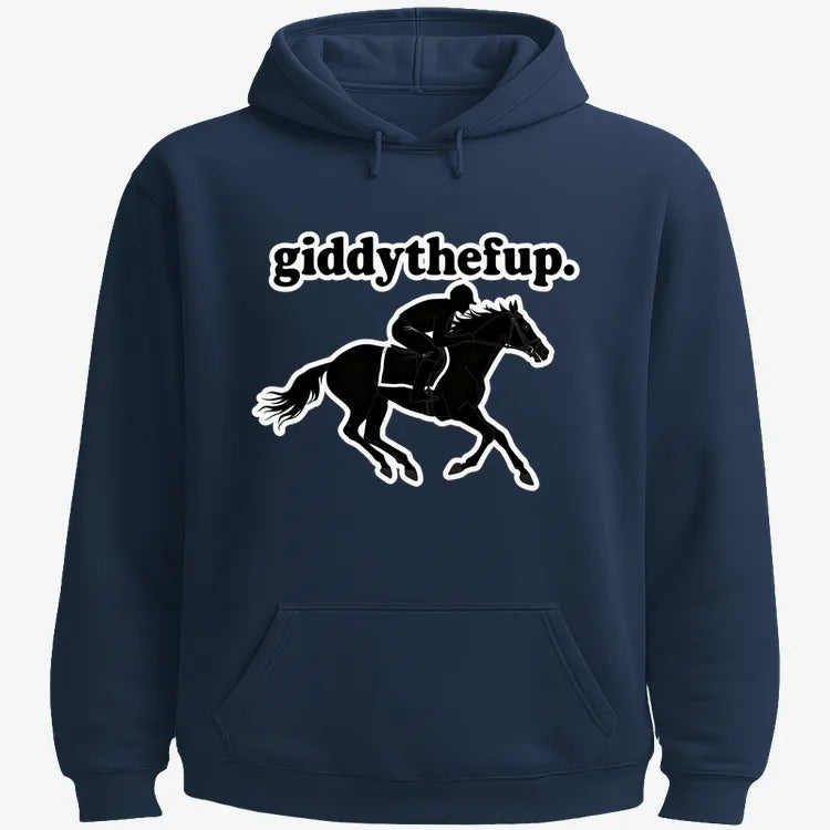 Giddythefup-Hoodie-Navy Blue