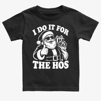 I Do It for the Hos-Kids T-Shirt-Black