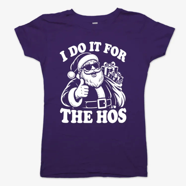 I Do It for the Hos-Women's T-Shirt-Violet