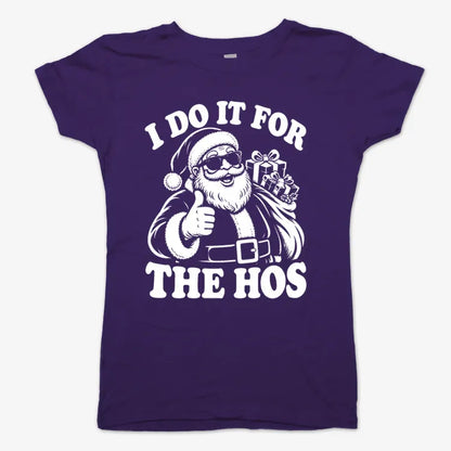 I Do It for the Hos-Women's T-Shirt-Violet