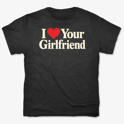 I Heart Your Girlfriend-Unisex Heavyweight T-Shirt-Black