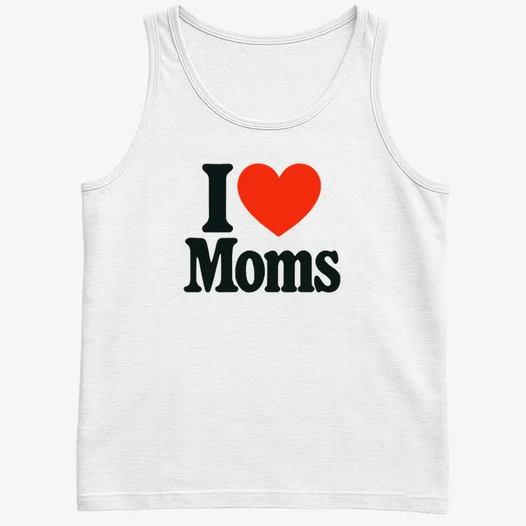 I ❤️ Moms-Men's Tank Top-White