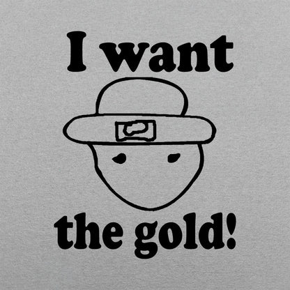 I Want The Gold Sketchy Leprechaun Face