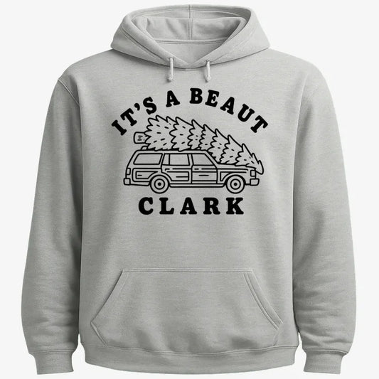 It's A Beaut Clark-Hoodie-Gray Heather