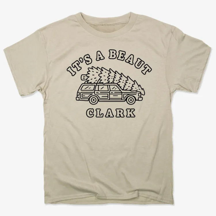 It's A Beaut Clark-Men's T-Shirt-Sand