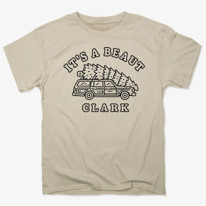 It's A Beaut Clark-Men's T-Shirt-Sand