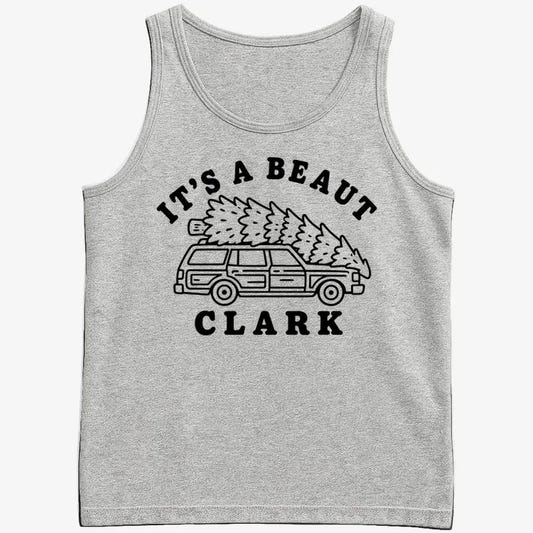 It's A Beaut Clark-Men's Tank Top-Gray Heather