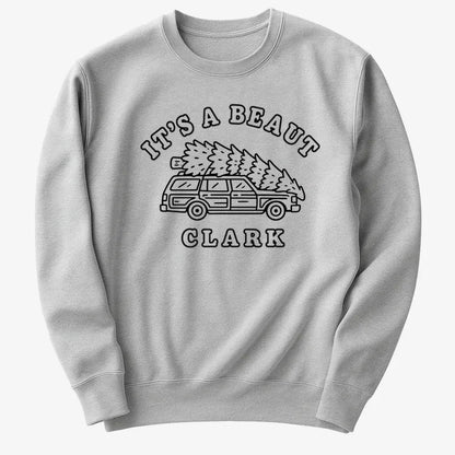It's A Beaut Clark-Sweater-Gray Heather