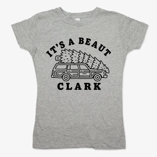 It's A Beaut Clark-Women's T-Shirt-Gray Granite