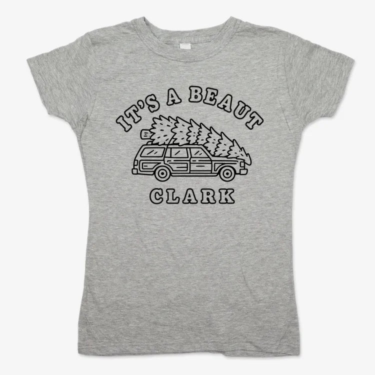 It's A Beaut Clark-Women's T-Shirt-Gray Granite