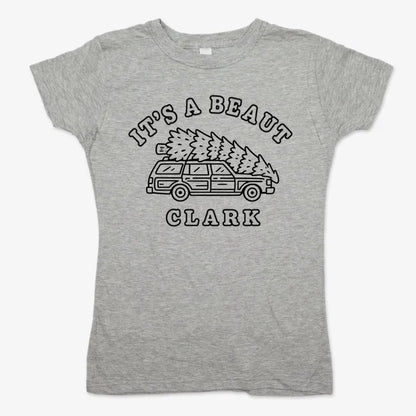 It's A Beaut Clark-Women's T-Shirt-Gray Granite