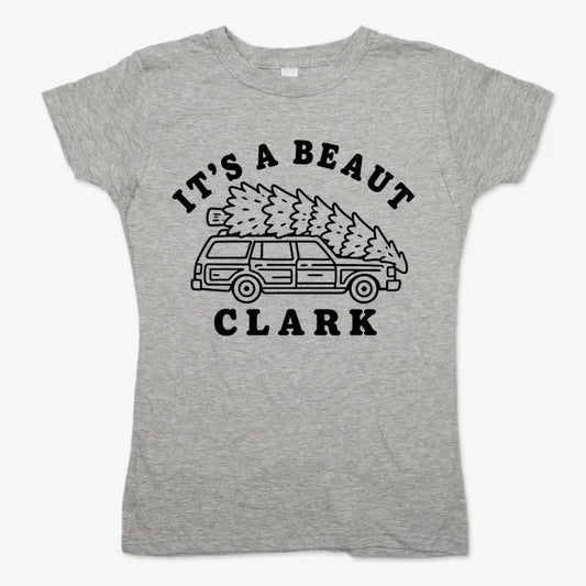 It's A Beaut Clark-Women's T-Shirt-Gray Granite
