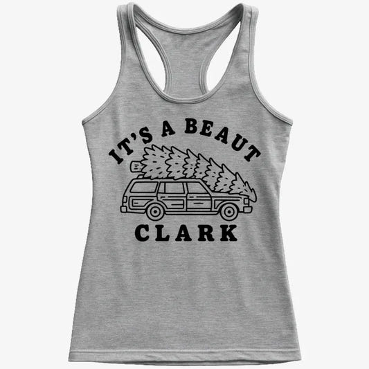 It's A Beaut Clark-Women's Tank Top-Gray Granite