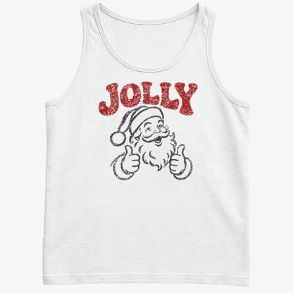 Jolly Santa-Men's Tank Top-White