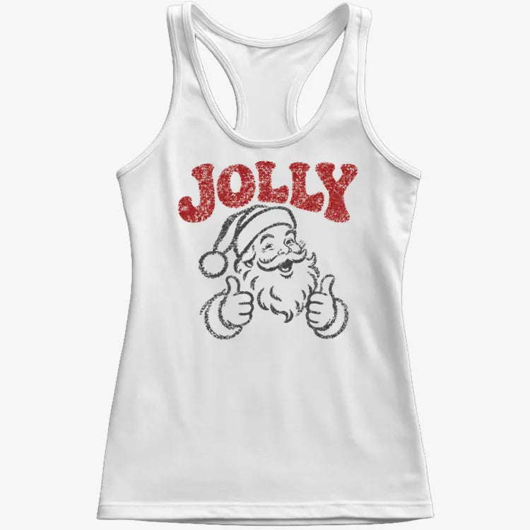 Jolly Santa-Women's Tank Top-Snow