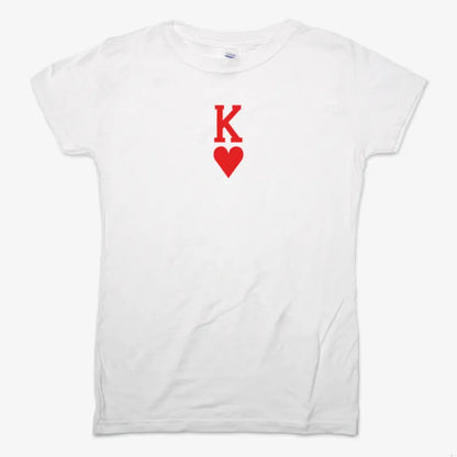 K of Hearts-Women's T-Shirt-Snow