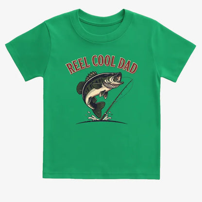 Reel Cool Dad Fishing Tee