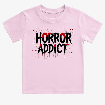 Horror Addict Blood Drip Graphic
