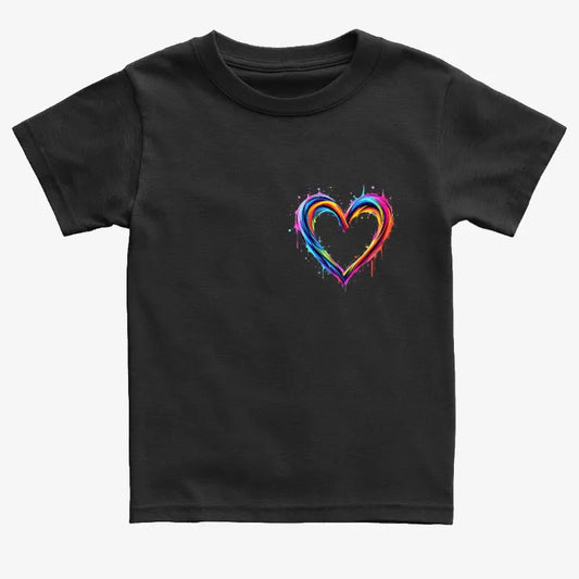 Rainbow Heartbeat Tee