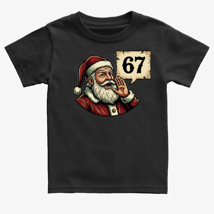 Santa's Countdown Tee: 67 Days to Cheer!