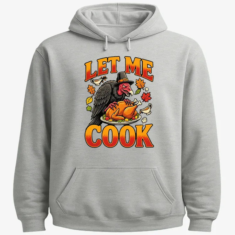 Let Me Cook-Hoodie-Gray Heather