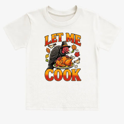 Let Me Cook-Kids T-Shirt-White