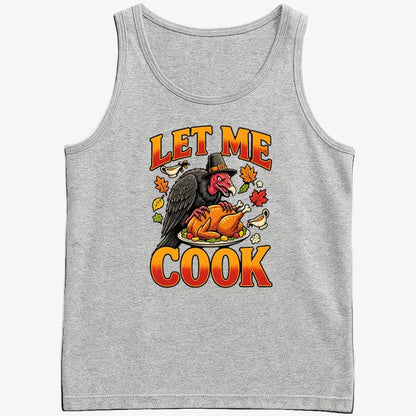 Let Me Cook-Men's Tank Top-Gray Heather