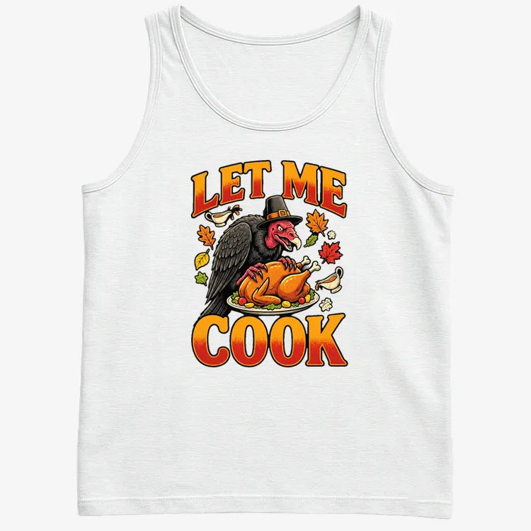Let Me Cook-Men's Tank Top-White